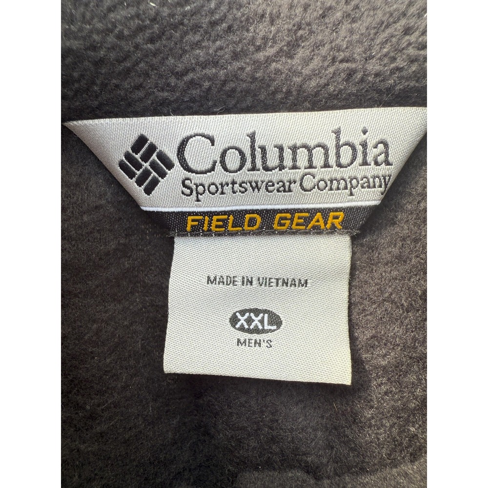 COLUMBIA Field Gear - Men's Full Zip Sleeveless Fleece Vest - Size 2X-Large XXL - Picture 2 of 5